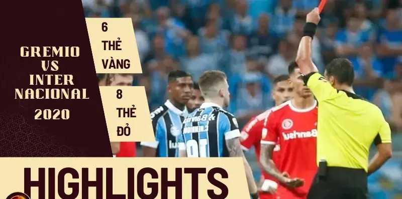 Trận đấu nhiều thẻ đỏ nhất lịch sử – Gremio vs Internacional